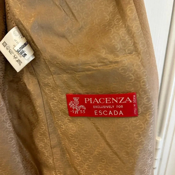 ! Escada Camel Hair Wool Blazer Jacket Size 38 - Picture 4 of 7